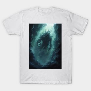 Dark Fantasy Sea Monster T-Shirt